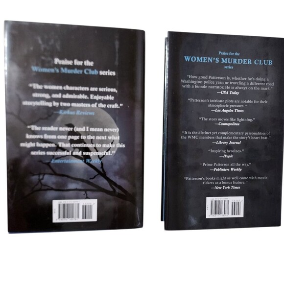 Lot 2 The 23rd Midnight 24th Hour Womens Murder Club James Patterson Hardcover - Picture 2 of 14